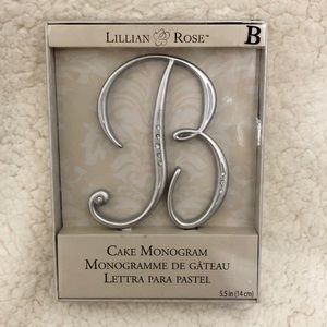 Cake Topper Letter “B”